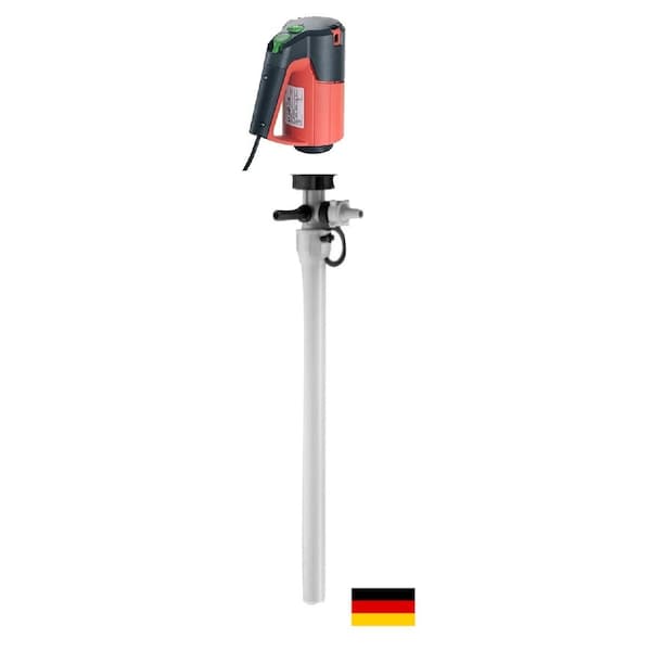 Flux Liquid Saver Drum Pump, PP, 39" Long, Motor, 120V, 60Hz, 1ph, 500 Watts Power. 24-ZORO0177 - main